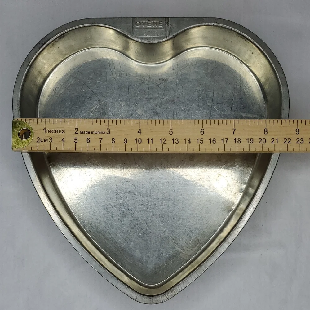 Heart Shape Baking Pans Set of 2 Love